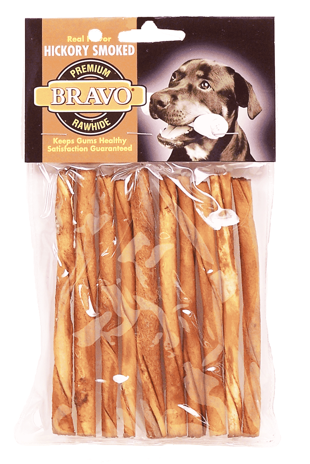 Bravo  hickory smoked rawhide sticks Full-Size Picture